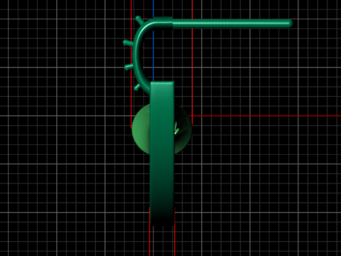 A100-49-earings 3D-printmodel