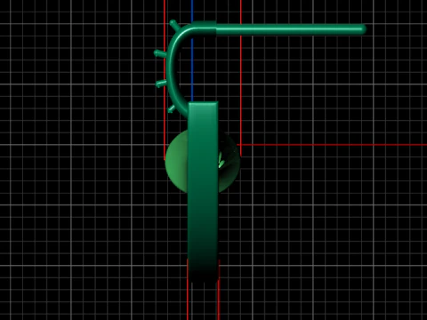 A100-49-earings 3D Print Model