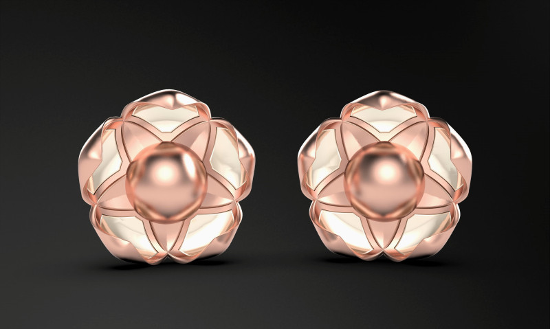 A100-57-earring 3D printmodel .c4d .max .obj .3ds .fbx .stl .blend