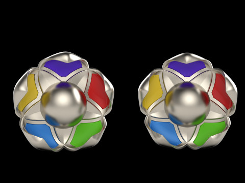 A100-57-earring 3D printmodel
