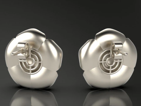 A100-57-earring 3D Print Model