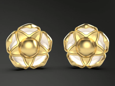 A100-57-earring 3D Print Model