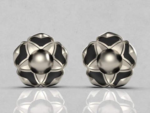 A100-57-earring 3D Print Model
