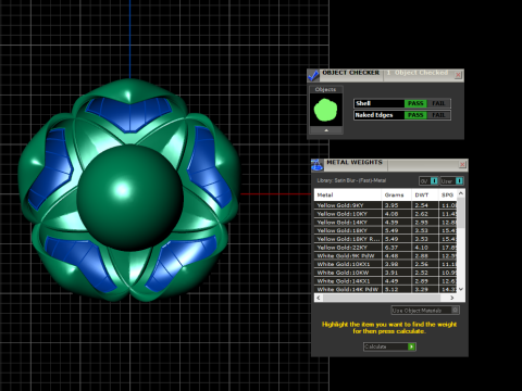 A100-57-earring 3D printmodel