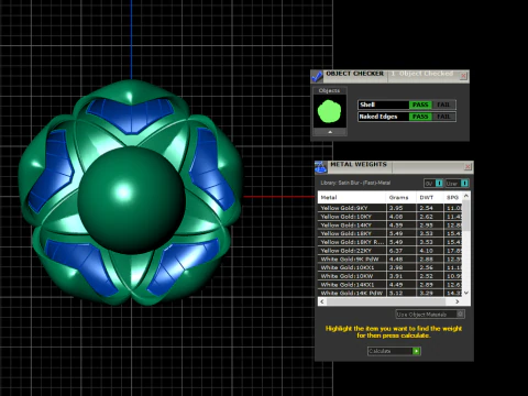 A100-57-earring 3D Print Model