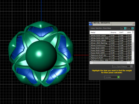 A100-57-earring 3D Print Model