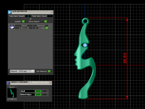 A100-67-pendants 3D Print Model