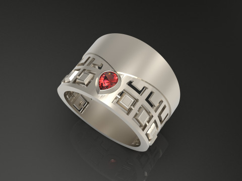 A100-59-ring 3D-printmodel
