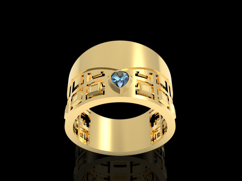 A100-59-ring 3D-printmodel