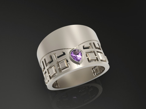 A100-59-ring 3D-printmodel