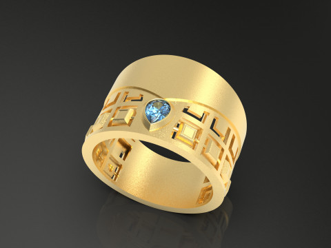 A100-59-ring 3D-printmodel
