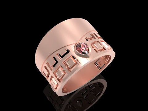 A100-59-ring 3D-printmodel