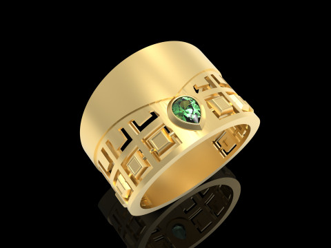 A100-59-ring 3D-printmodel