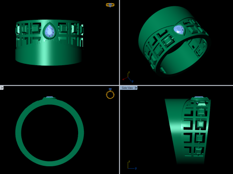 A100-59-ring 3D-printmodel
