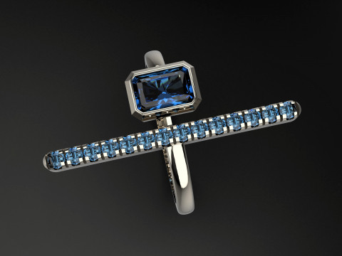 A100-64-ring 3D Print Model