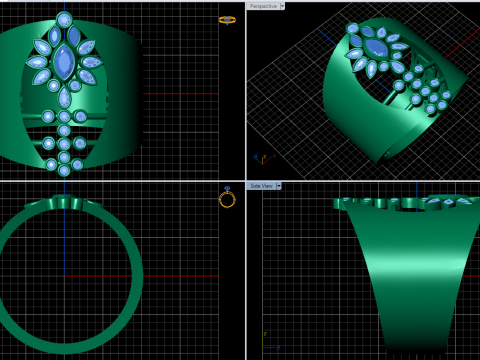 A100-65-ring Modello di stampa 3D
