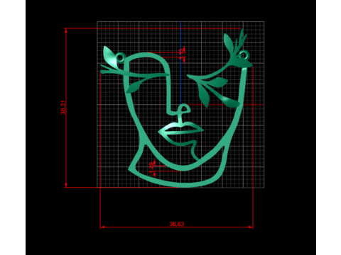 A100-68-pendant 3D-printmodel