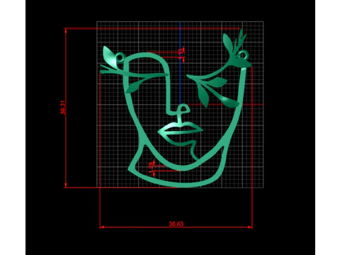 A100-68-pendant 3D Print Model