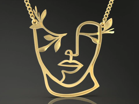 A100-68-pendant 3D Print Model