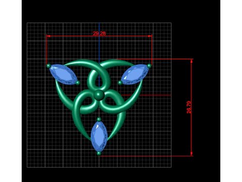 A100-70-pendant 3D Print Model