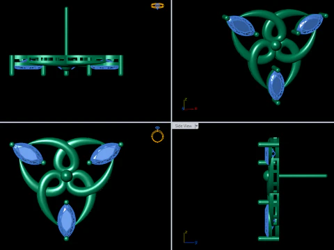 A100-70-pendant 3D Print Model