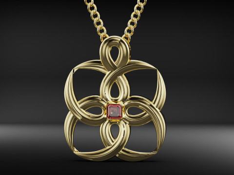 A100-72-pendant 3D प्रिंट मॉडल