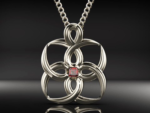 A100-72-pendant 3D प्रिंट मॉडल