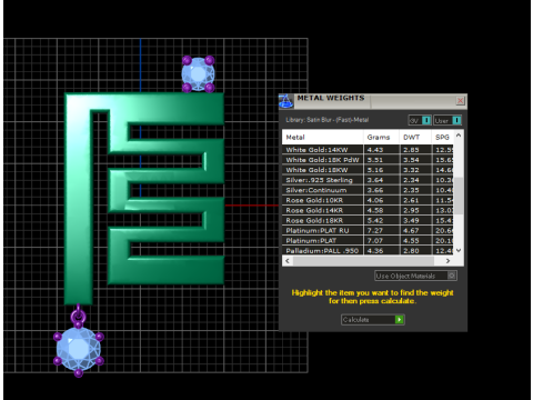 A100-75-pendant Modèles 3D en vedette