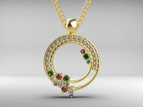 A100-76-pendant 3D Print Model
