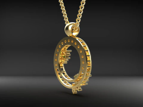 A100-76-pendant 3D Print Model