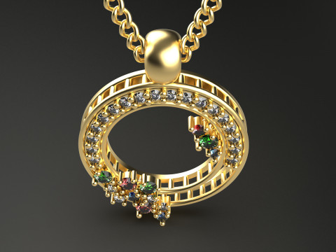 A100-76-pendant 3D 打印模型