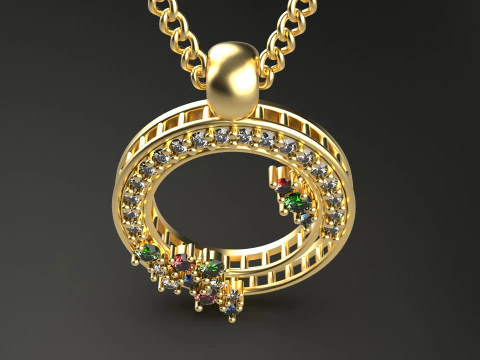 A100-76-pendant 3D Print Model