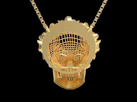 A100-78-pendant 3D Druckmodell