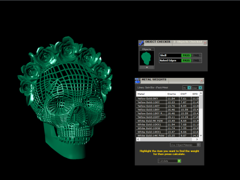 A100-78-pendant 3D Druckmodell