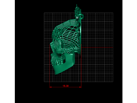 A100-78-pendant 3D Druckmodell
