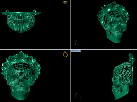 A100-78-pendant 3D Druckmodell