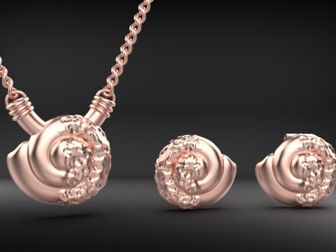 A100-80-pendant-ear Model do druku 3D