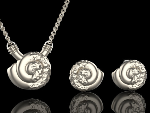 A100-80-pendant-ear Model do druku 3D