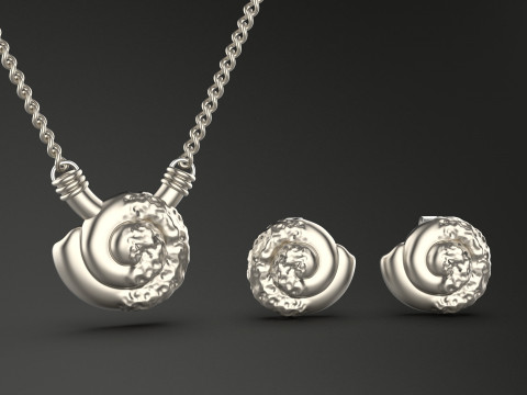 A100-80-pendant-ear Model do druku 3D