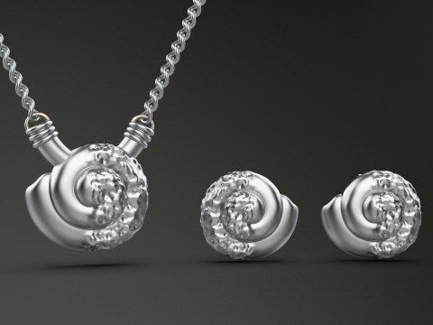 A100-80-pendant-ear Model do druku 3D