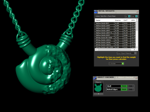 A100-80-pendant-ear Model do druku 3D