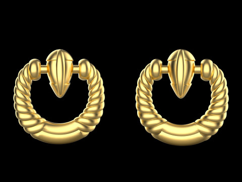 A100-89-earring Modelo de impresión 3D