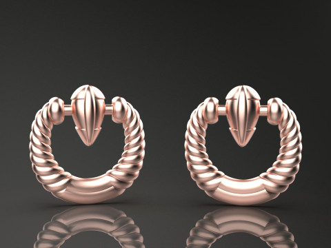 A100-89-earring 3D Print Model
