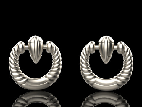 A100-89-earring 3D Print Model