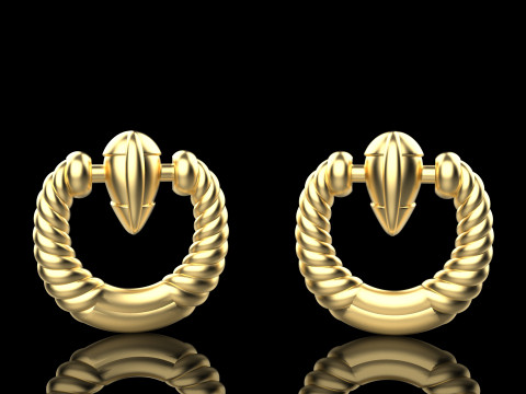 A100-89-earring 3D Print Model