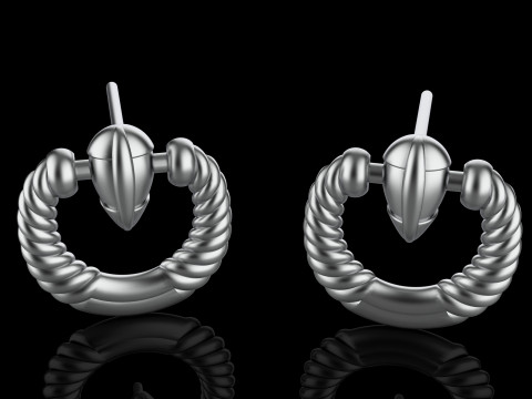 A100-89-earring 3D Print Model