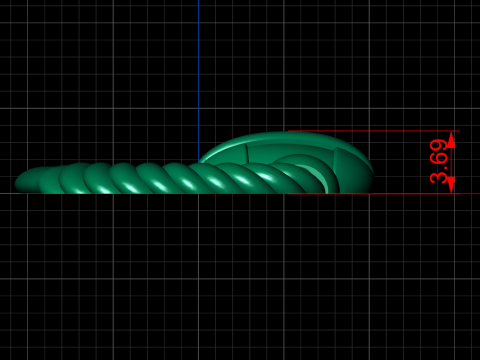 A100-89-earring 3D Print Model