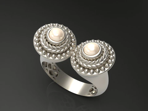 A100-90-ring 3D Print Model
