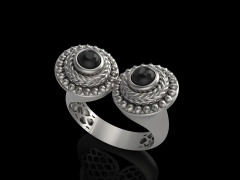 A100-90-ring 3D Print Model