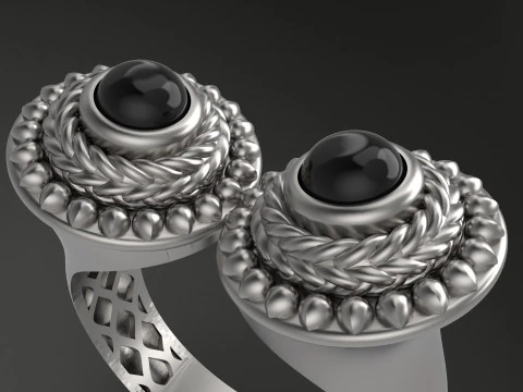 A100-90-ring 3D Print Model